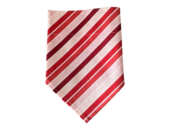 Stripes | Pink + Red | Bandana