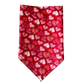 Glitter Hearts | Red | Bandana