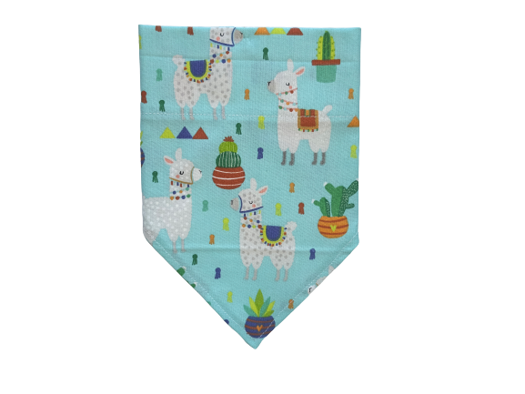 Llama | Light Blue | Bandana